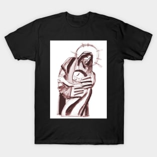 Jesus Christ hugging a woman T-Shirt
